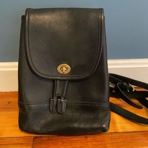 Coach Vintage Leather Mini Backpack